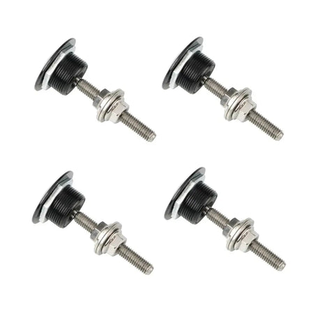 32mm 1Pc/4Pcs Push Button Hood Pins Lock Clip Kit Universal Engine Bonnet Lock Engine Car Quick Latch by InterCyprus Trading Ltd