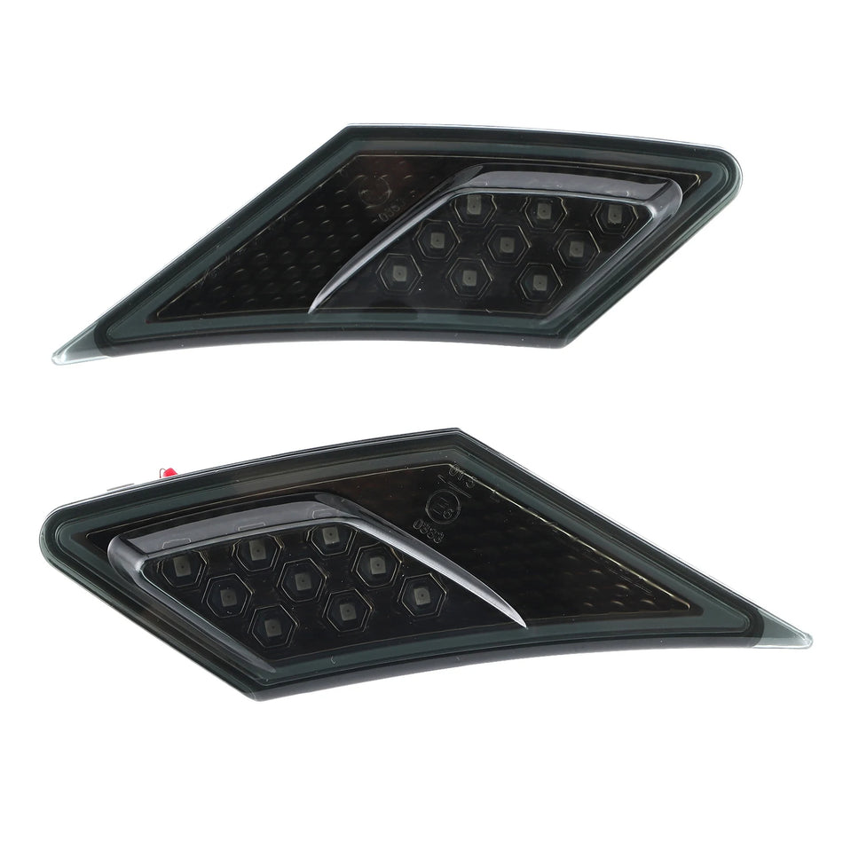 LED Side Marker Lights Smoked Lenses Pair 12V DC Plug and Play for Toyota BRZ GT86