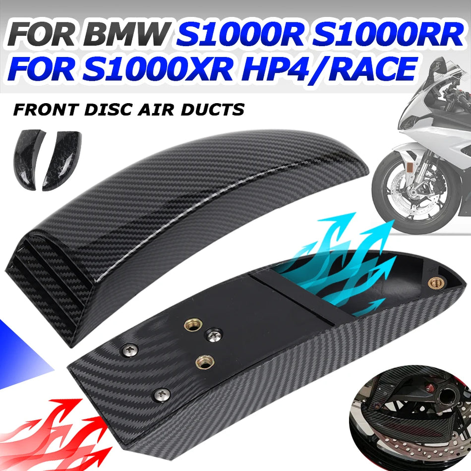 Kit di Raffreddamento per Pinza Freno con Condotti d'Aria di Raffreddamento Disco Anteriore BMW S1000RR S1000XR S1000R