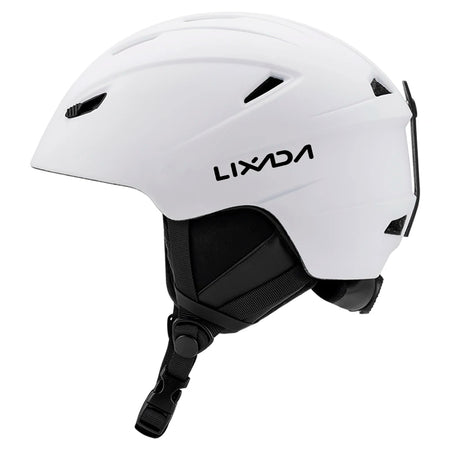 LIXADA Integrated Warm Ski Helmet &ndash; Lightweight Comfort WHITE / M