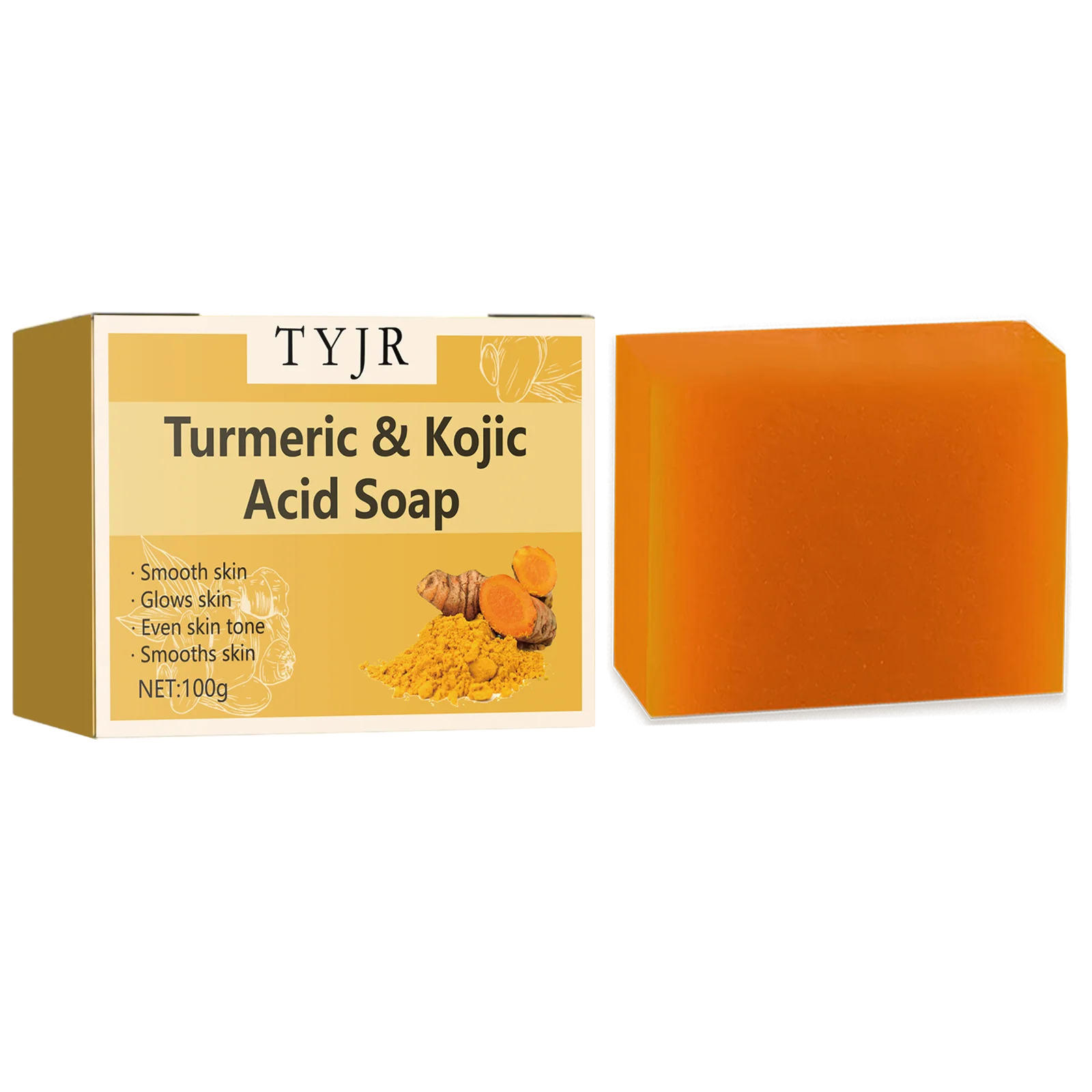 Ginger Turmeric Soap &ndash; Acne-Fighting and Skin Brightening LEMON