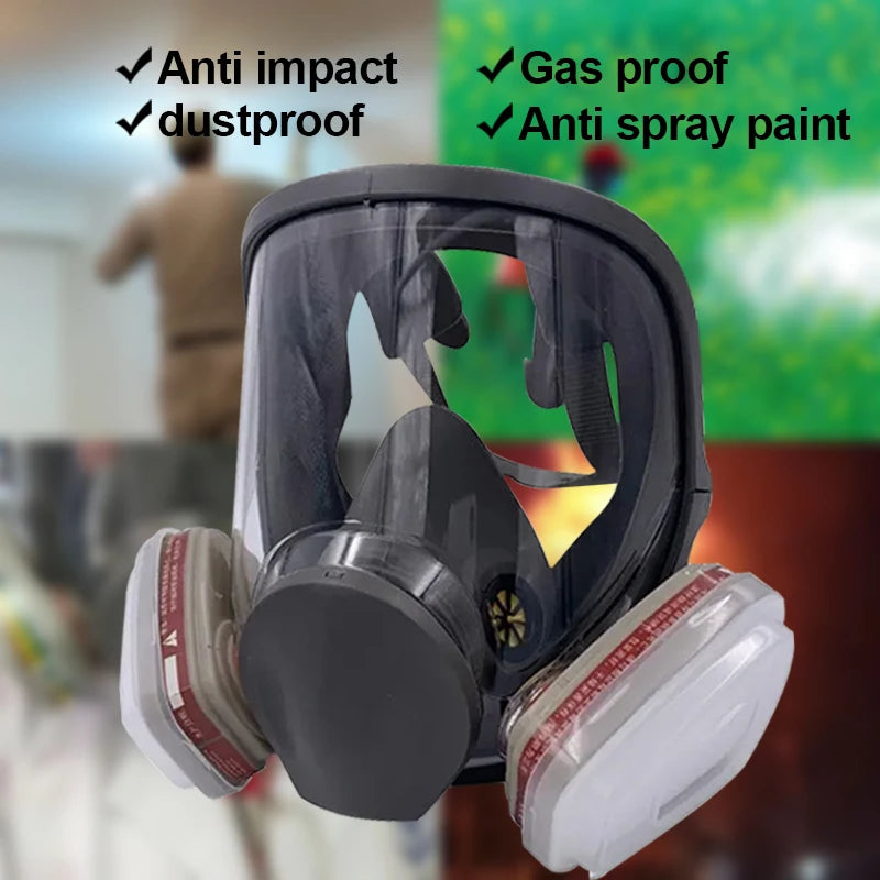 Anti-Fog 6800 Gas Mask &ndash; Full Face Safety For Painting