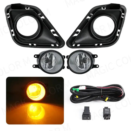 Led Fog Lamp For Toyota Ractis 2010 2011 2012 2013 2014 Auto Bumper Front Light Head Lamp Replacement Cover Car Accessories 12V by InterCyprus Trading Ltd