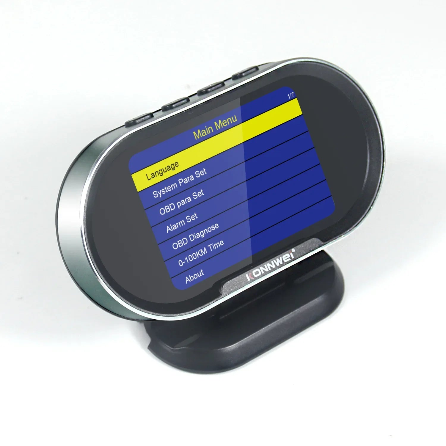 KONNWEI KW206 OBD2 Car Computer &ndash; Fuel And Temp Readout