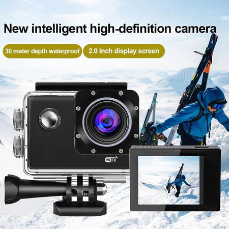 2MP High-Definition Underwater Cycling Camera &ndash; 1080P High-Definition Video Quality