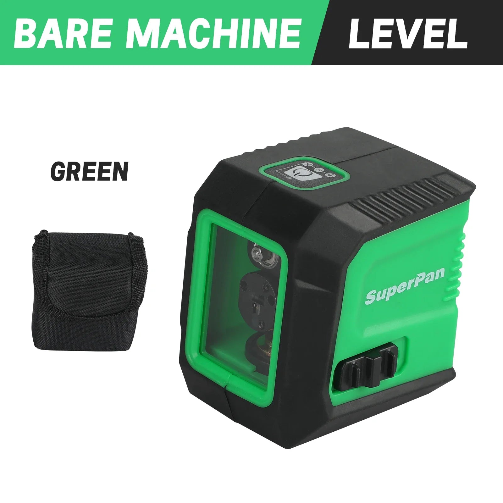 Laser Level Mini 2-Line Cross Horizontal &ndash; Auto Alignment green-No battery