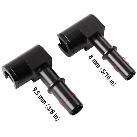 PIKBUK Aluminum Fuel Pump Fitting M14x1.5 Female to 5/16 3/8 For Walbro Pump Customization Available by InterCyprus Trading Ltd