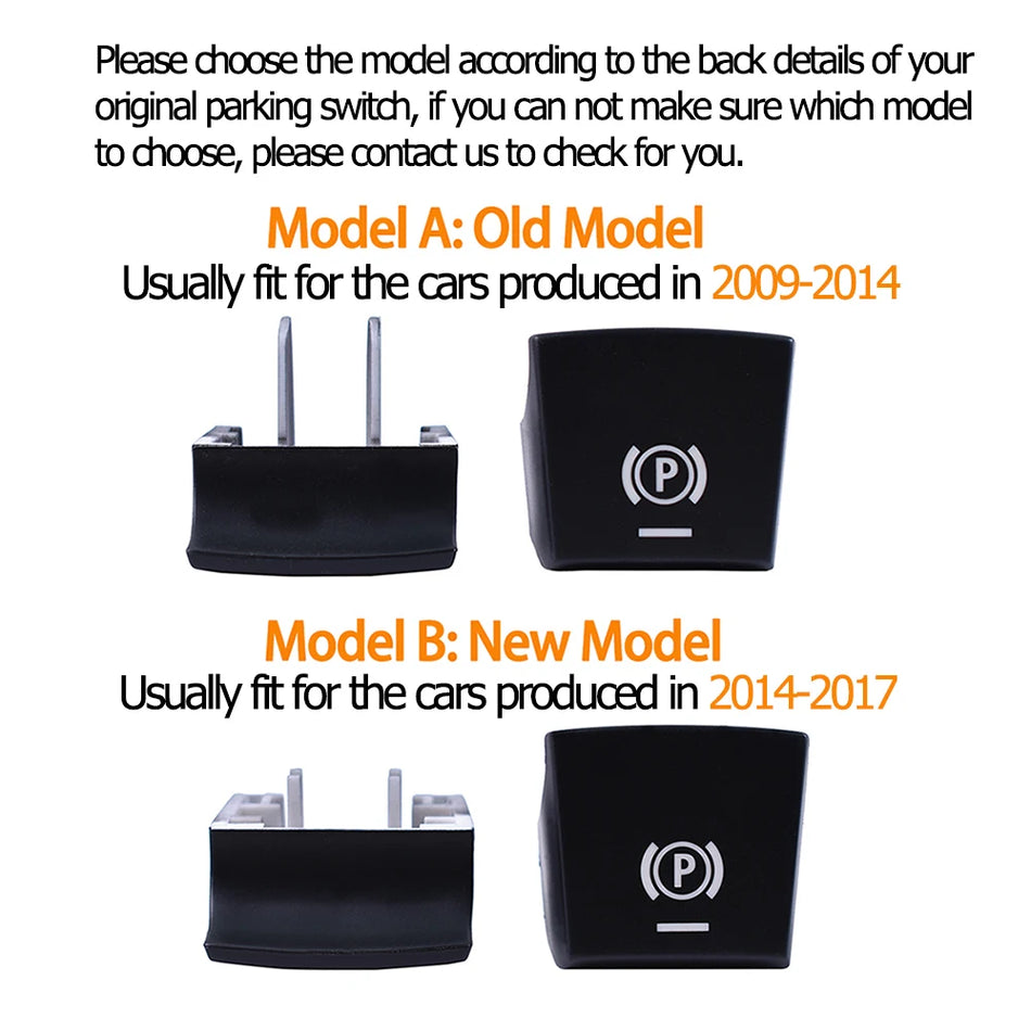 BMW plastikinis rankinis stabdžių parkavimo jungiklio dangtelis 5/6/7 serijai, X3 X4 X5 X6