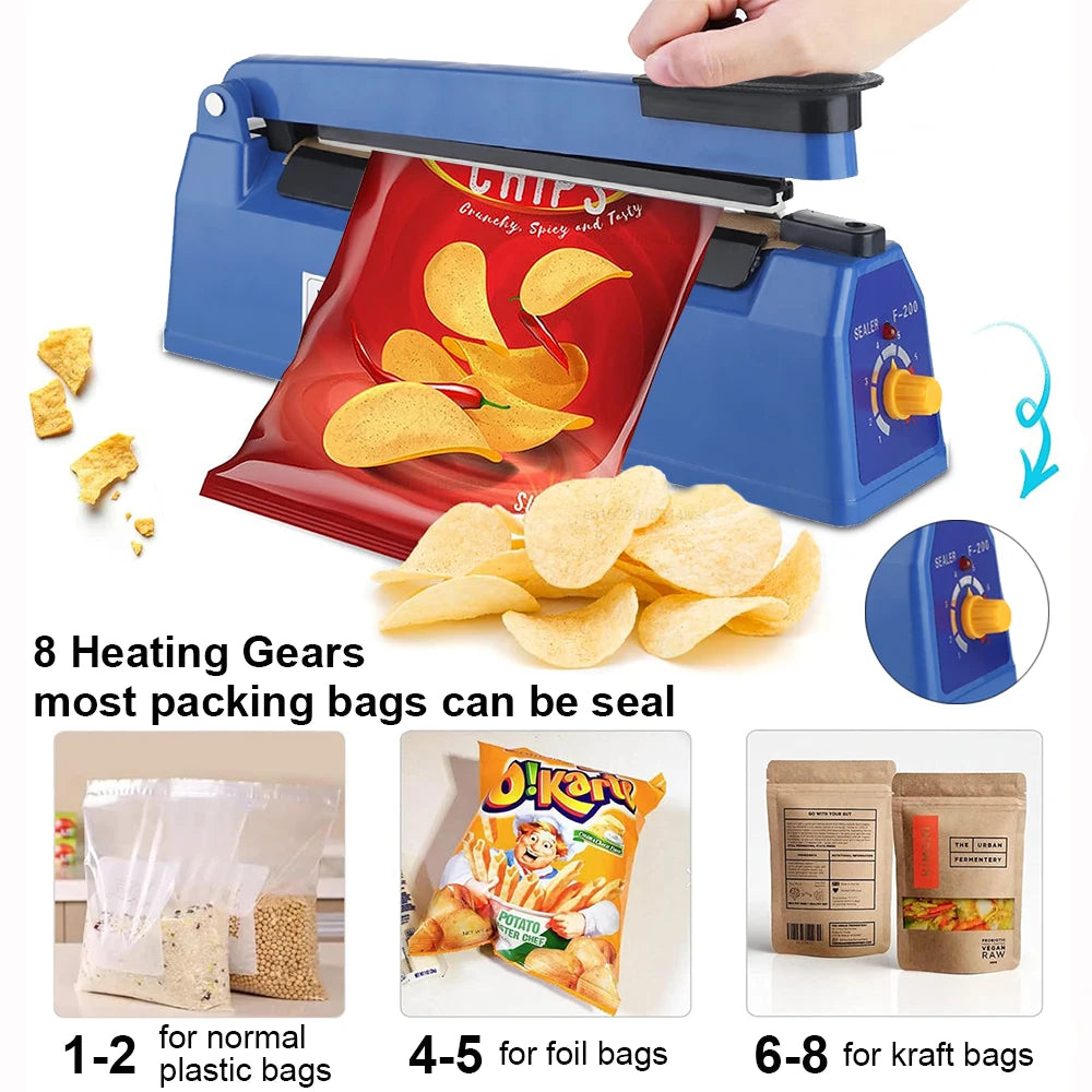PFS-200 &ndash; Fast 3 Second Heat Sealing For Plastic Bags