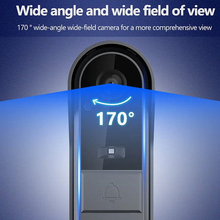 Luxuglow Wireless Intercom Doorbell - Night Vision HD