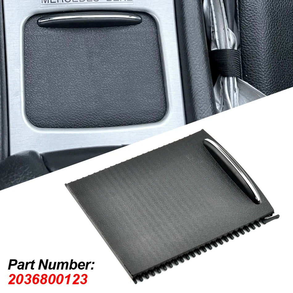Cubierta del Portavasos de la Consola Central para Mercedes-Benz Clase C W203