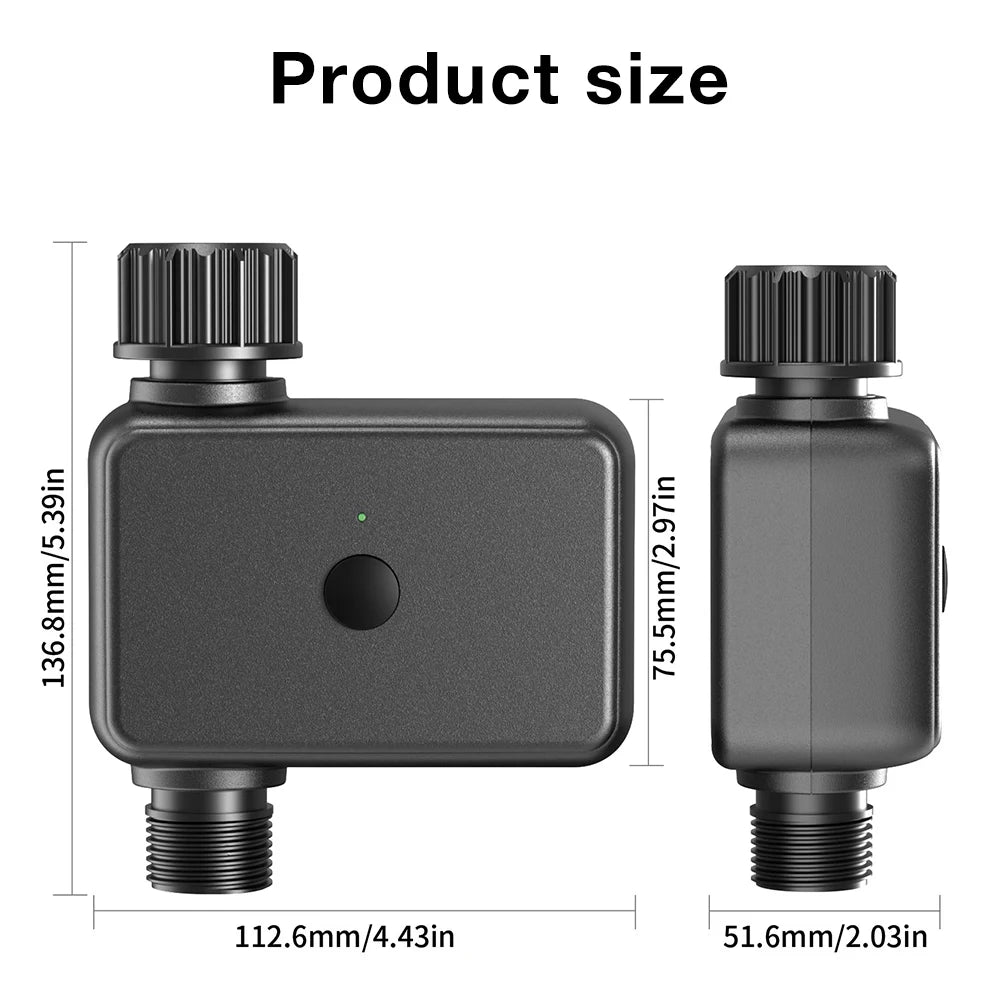 Tuya Zigbee Water Timer 1 Zone &ndash; Programmable Irrigation