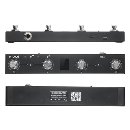 MVAVE Chocolate BT MIDI Pedal &ndash; Wireless App Control