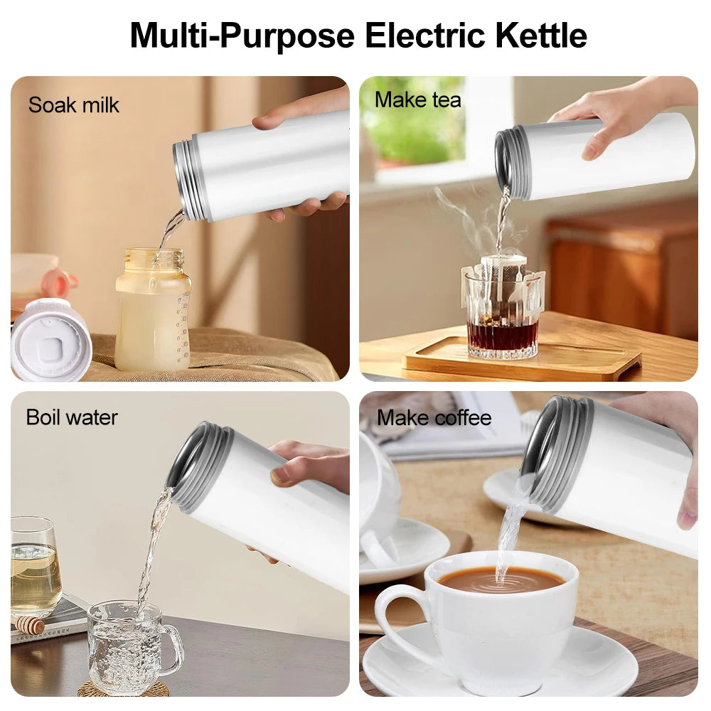 Raugee Portable Electric Kettle 475ml &ndash; Fast Boil 300W