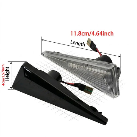 LED Dynamic Turn Signal Lights for Renault Megane MK2 CC Espace by InterCyprus Trading Ltd