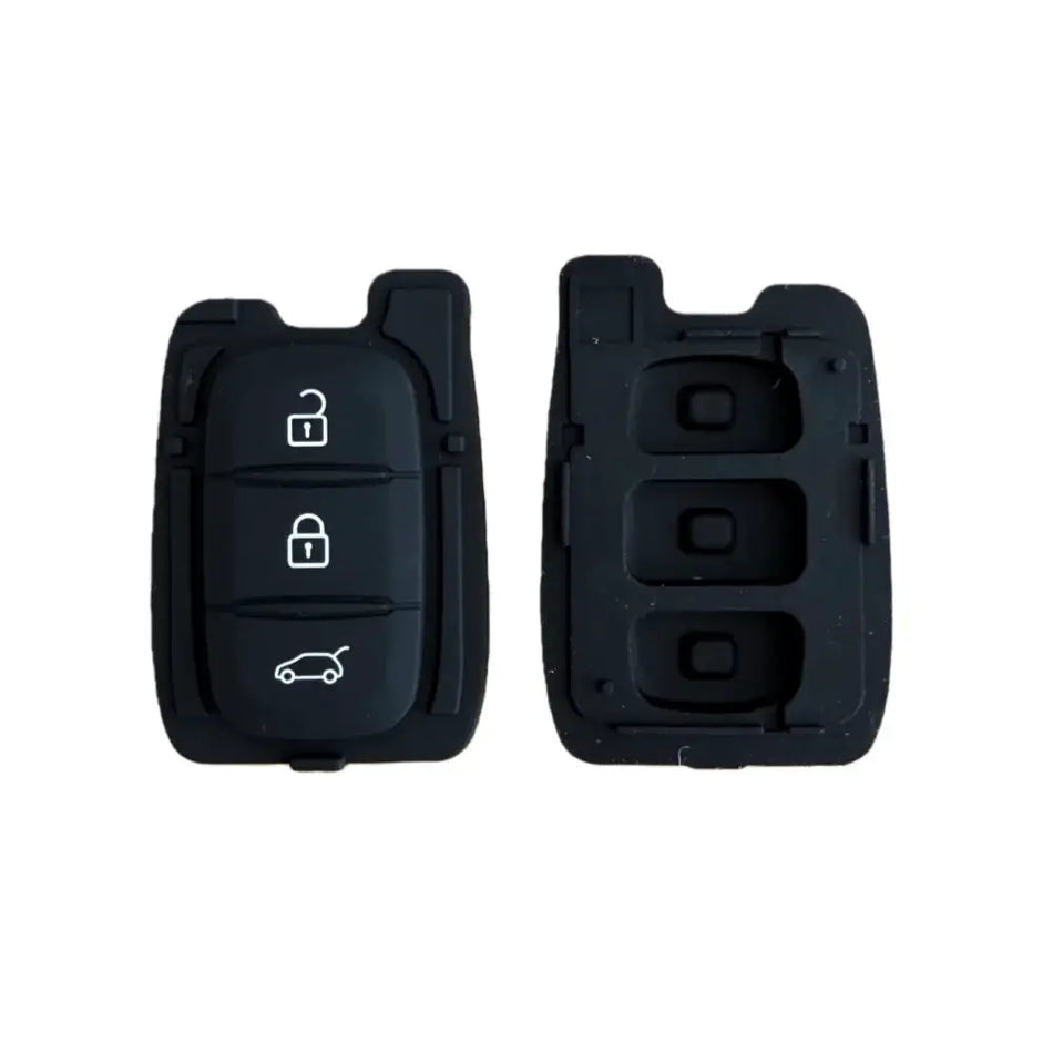 10pcs/lot 2/3 Buttons Rubber Button Pad Replacement for Renault 2 Buttons Remote Key Shell by InterCyprus Trading Ltd