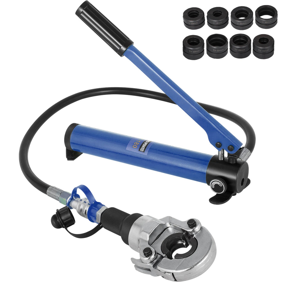 Hidraulične PEX cijevi stezne kliješta 6 tona 16mm TH čeljusti