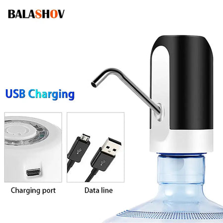 Automatic Electric Water Bottle Pump One Click Dispenser
