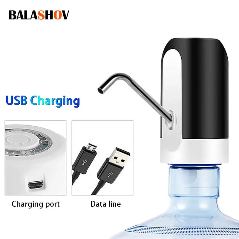 Automatic Electric Water Bottle Pump One Click Dispenser