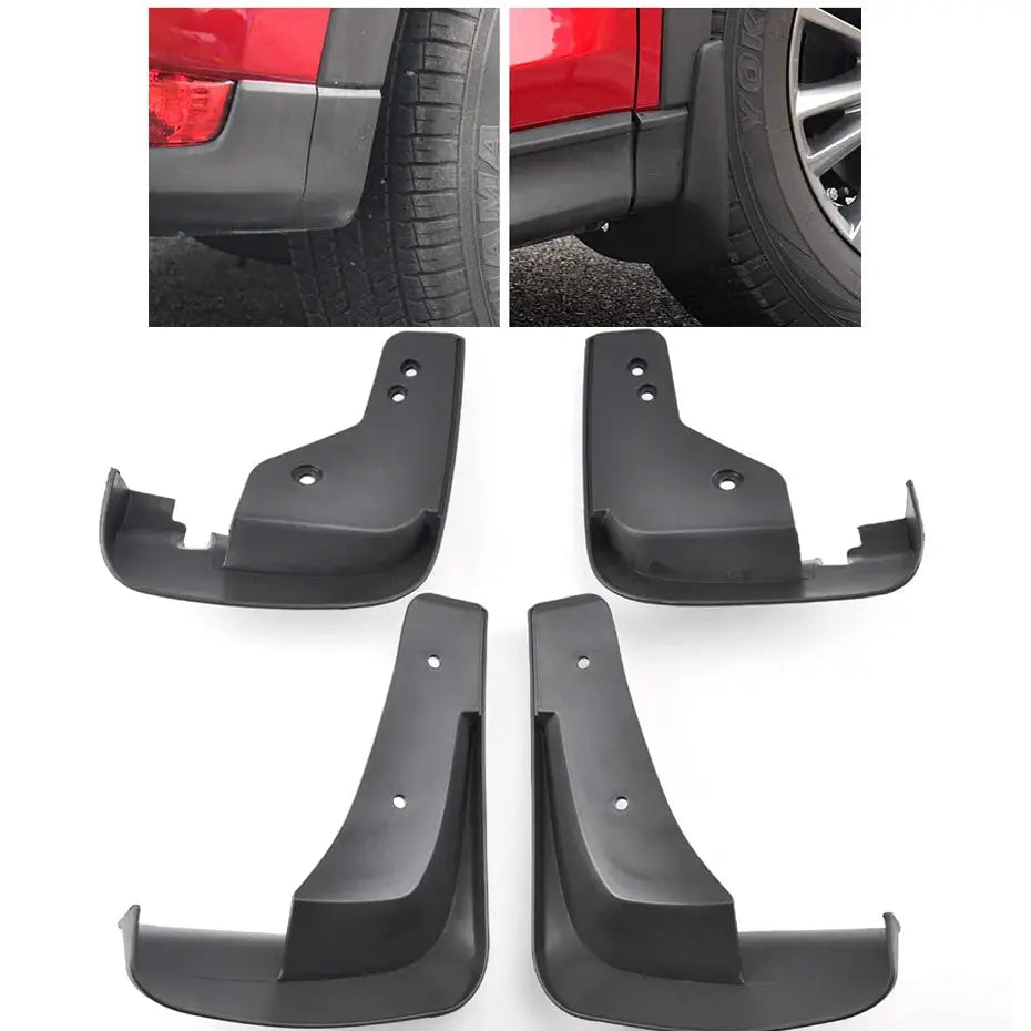 Front Rear Car Mud Flaps For Mazda CX-5 CX5 2nd Gen KF 2017 2018 2019 Mudflaps Splash Guards Mud Flap Mudguards Car Accessories by InterCyprus Trading Ltd
