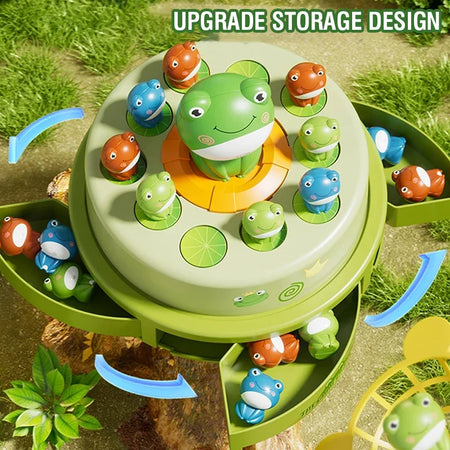 Frog Launch Disk With Music &ndash; Interactive Educational Toy