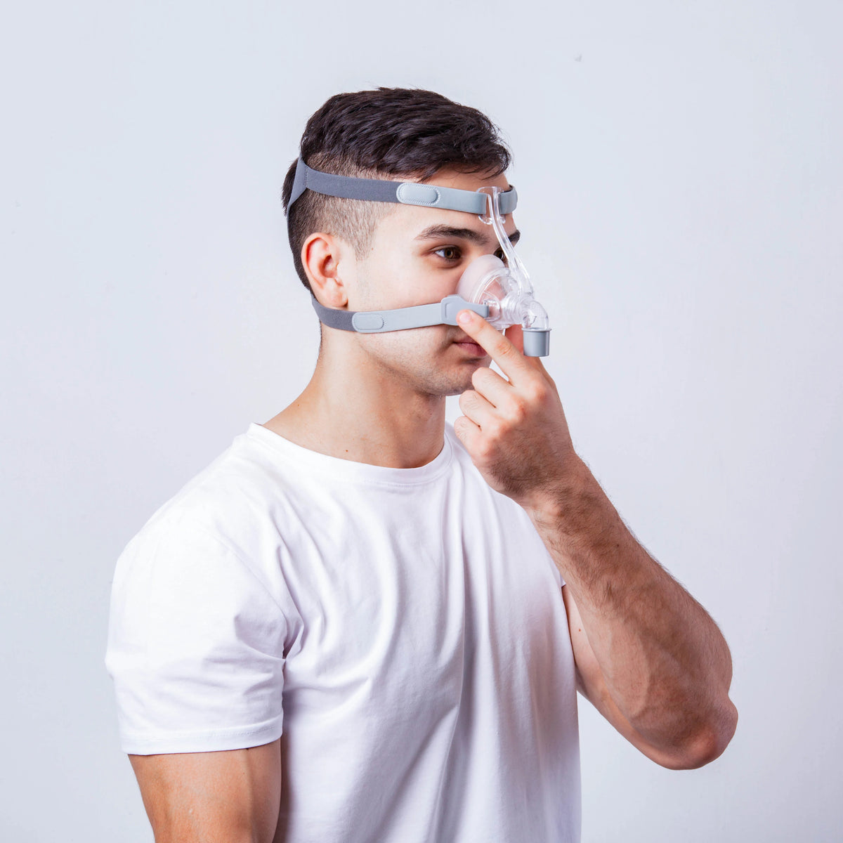 NM4 CPAP Nasal Mask - Dual Pack With Headgear Included