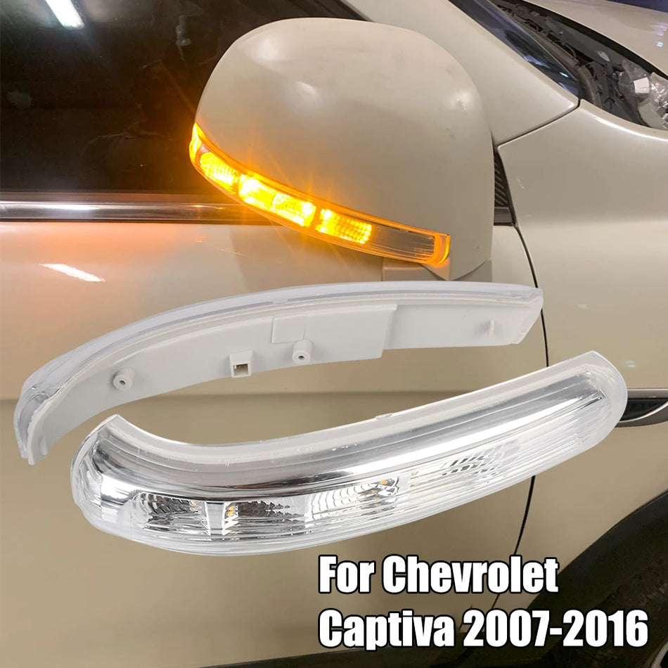 Светлини за мигачи на огледалото за обратно виждане за Chevrolet Captiva Sport, 12V LED ъпгрейд комплект