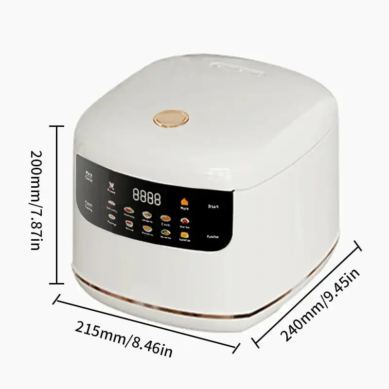 Multi Cooker Electric Rice Cooker 2L Nonstick Pot Steamer
