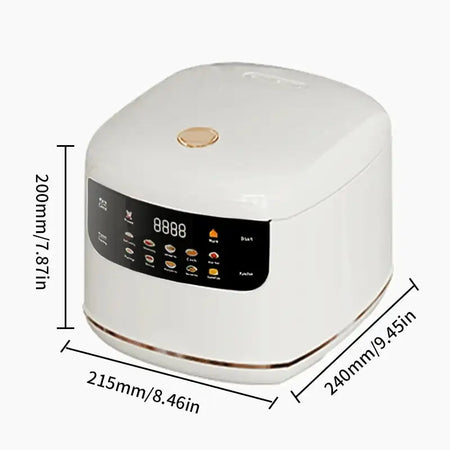 Multi Cooker Electric Rice Cooker 2L Nonstick Pot Steamer