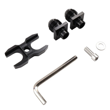 PIKBUK Auto AN10 Oil Cooler Adapter Fitting Kit For BMW E36 E46 Euro E82 E9X 135/335 E46 M3 E90 E92 Aluminum by InterCyprus Trading Ltd