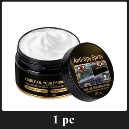 One-Way Privacy Vision Auto Glass Anti-Peep Cleaning Paste Professional Deep Clean Stain Dust All Glass Surfaces Compatible by InterCyprus Trading Ltd