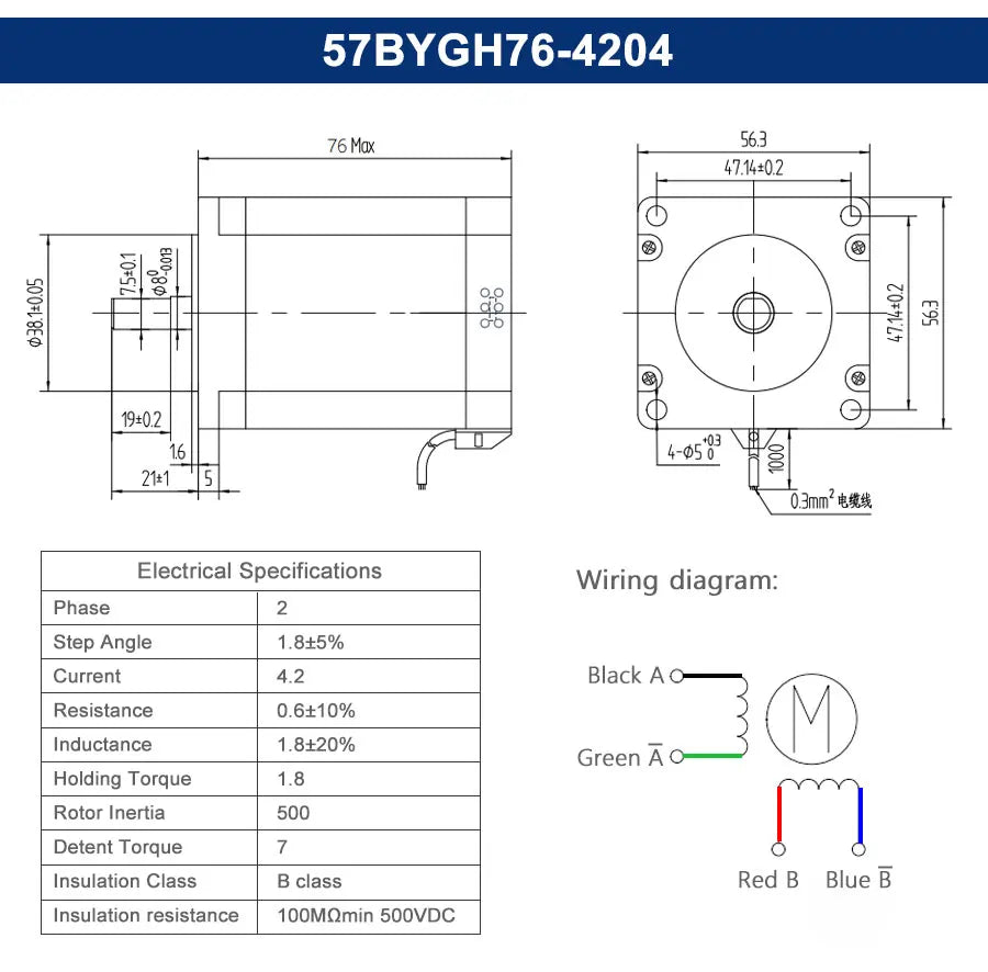 Nema23 Stepper Motor Kit &ndash; High Torque Precision for CNC Engraving 1pc nema23-1.8N.m / CHINA / 1pc DM556