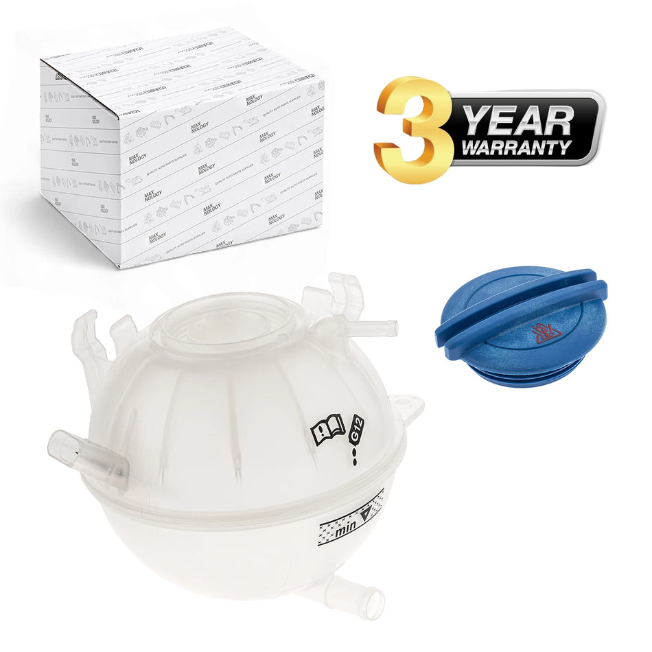 Expansion Tank With Cap And Coolant Level Sensor Direct Replacement Part for Audi A3 Q3 TT