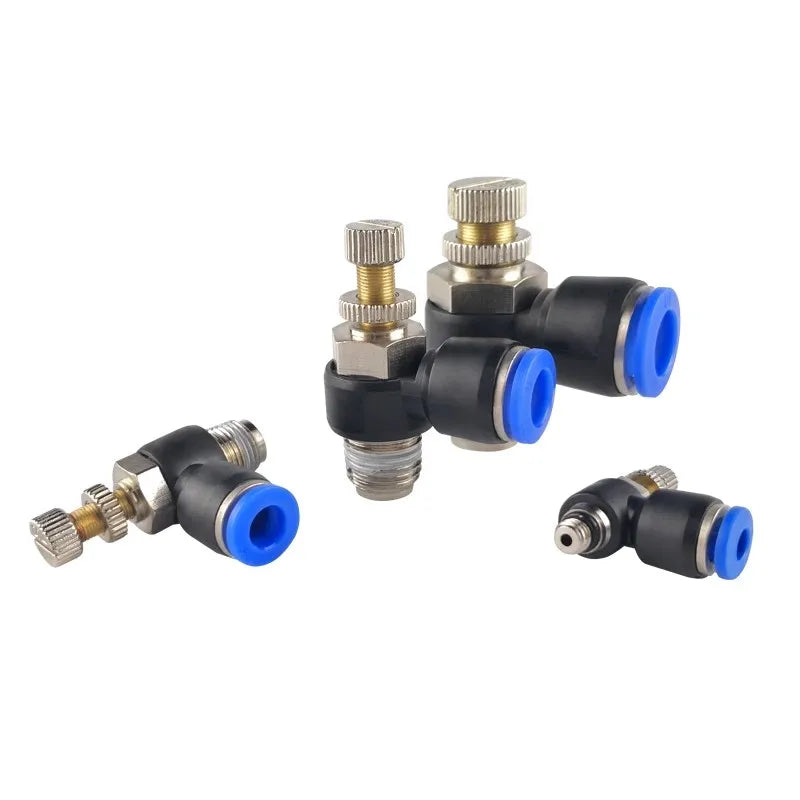 SL Throttle Valve 4 6 8 10 12mm Pneumatic &ndash; Fast Connection