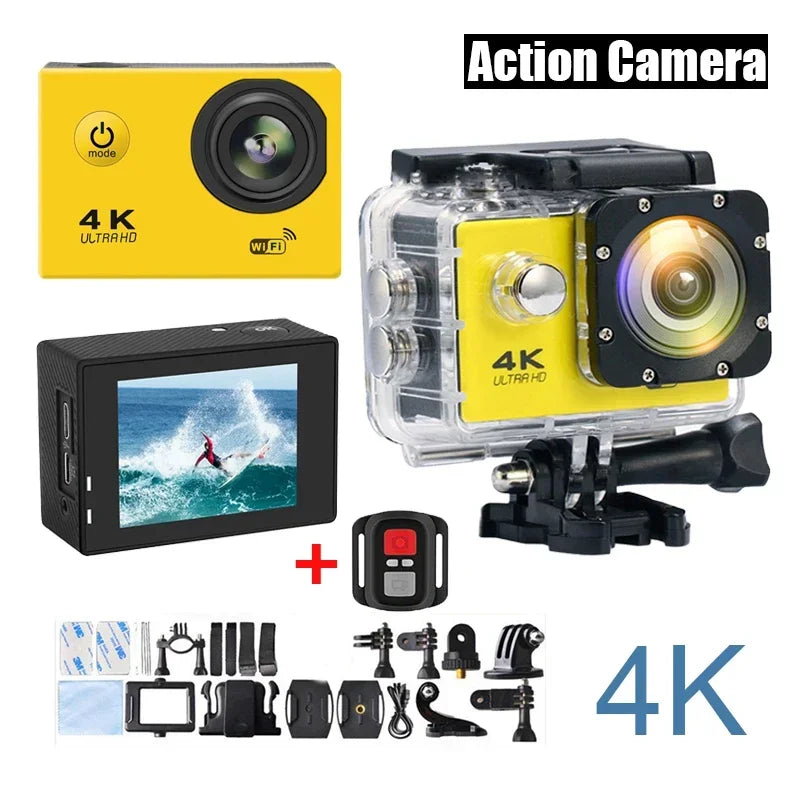 Action Camera 4K &ndash; Waterproof and Compact Design