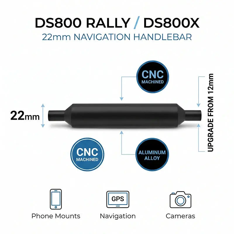Aluminum GPS Mount Bracket For VOGE DS800X DS800Rally by InterCyprus Trading Ltd