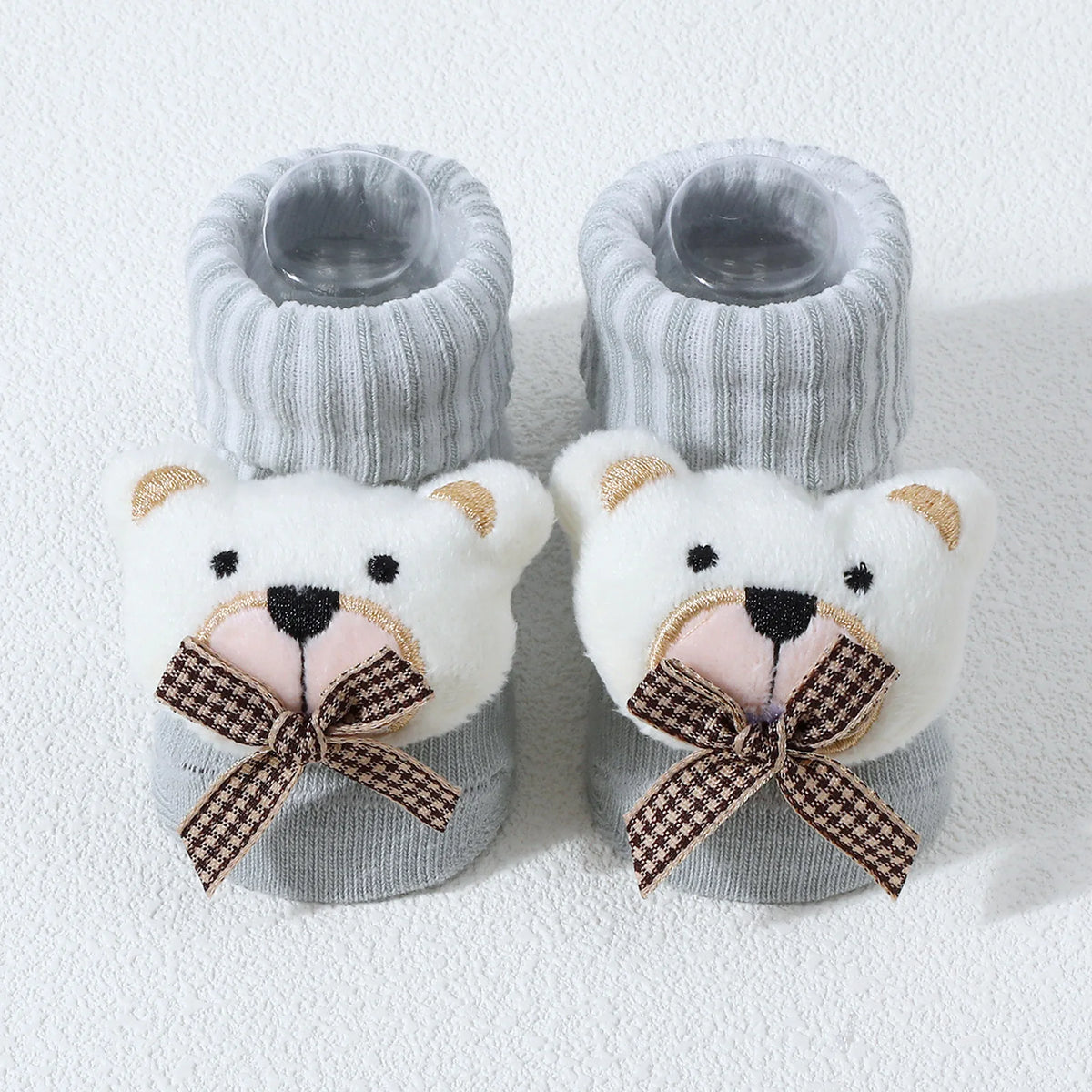 Cute 3D Panda Baby Socks &ndash; Soft Cotton Comfort for Infants 6 / 0-6M