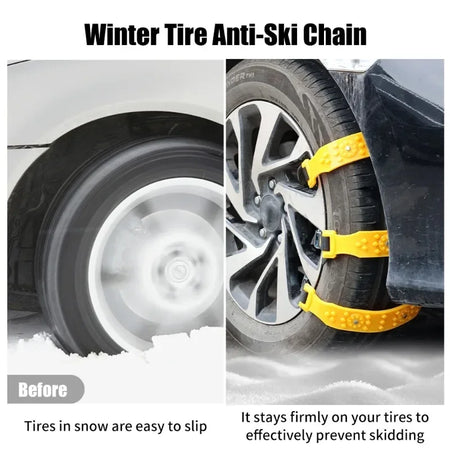 Car Snow Chains Emergency Tire Chains &ndash; Winter Traction