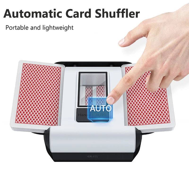 2000mAh Automatic Card Shuffler &ndash; Ultra-Long Battery Life