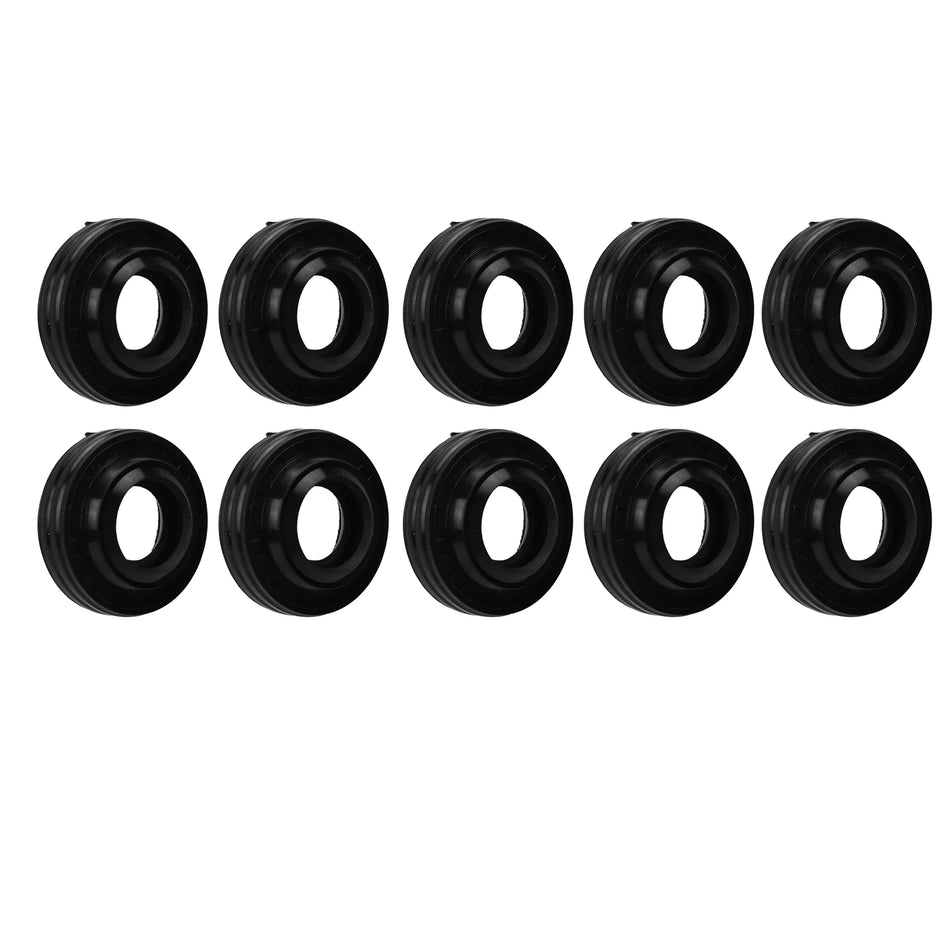 AC Compressor Shaft Seal Kit for MSC90, 10 Pcs Rubber Lip Seals Output Shaft