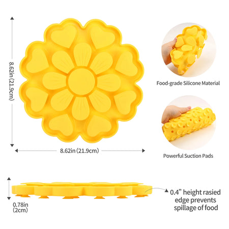 Pet Slow Feeder Bowl &ndash; Choke Proof Silicone Design