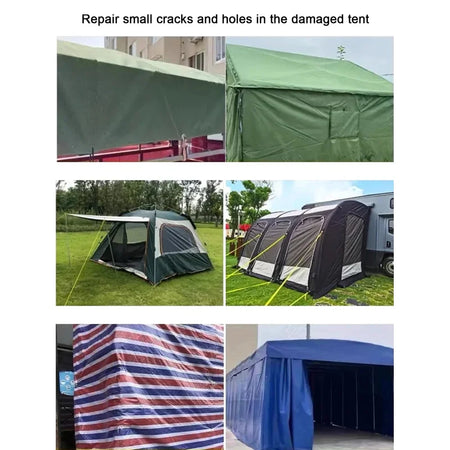 10M Waterproof Adhesive Repair Tape for Tents and Tarpaulins