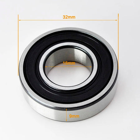 6002RS ZZ 15x32x9 Deep Groove Ball Bearing &ndash; Chrome Steel