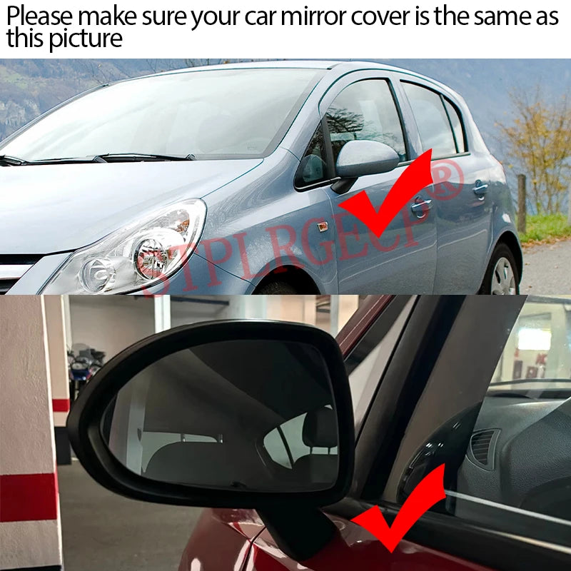 Apsildāms spoguļa stikls Opel Vauxhall Corsa D E 2006-2019