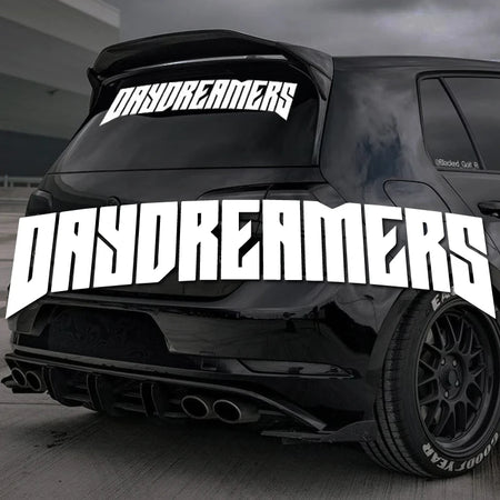 Personalized JDM Style "Day Dreamers" Waterproof PVC Car Decal - High Quality, Unique Design for Full Body Application