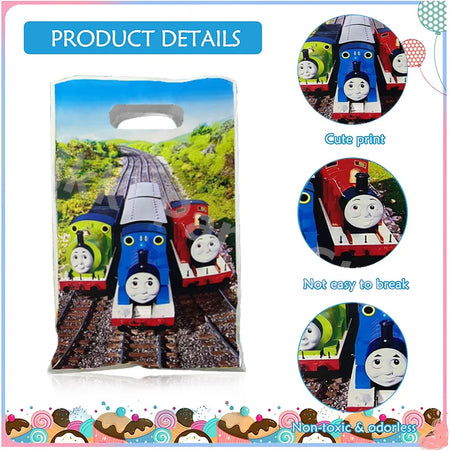 Thomas and Friends Party Favour Gift Bags - 10 Pack