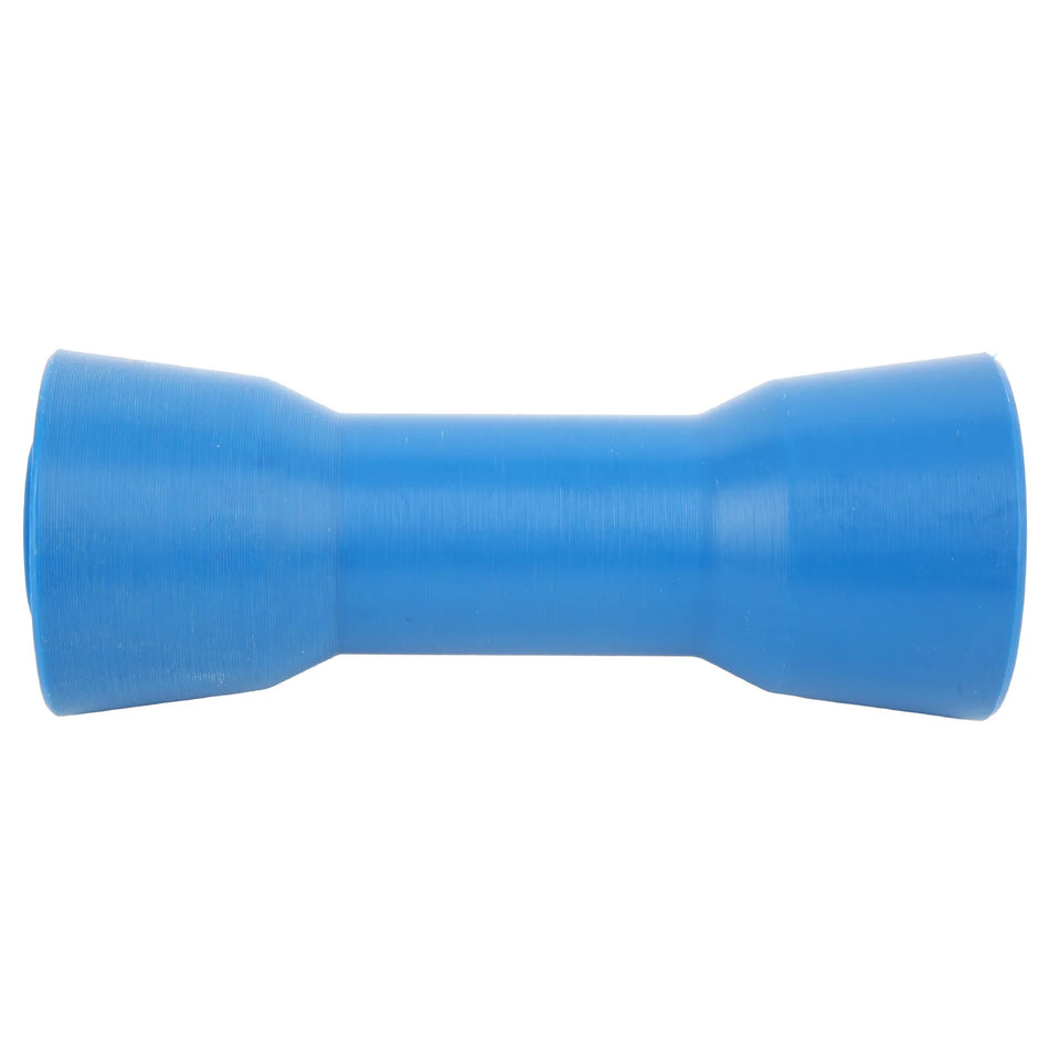 Rola de chila din PVC albastru 160mm cu auto-centrire pentru remorci și bărci