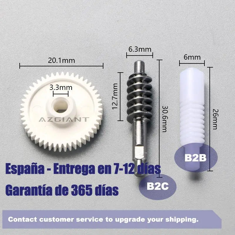 Taustapeilin vaihteisto Mazda 6 MK2 2008-2015, 3 vaihdetta, 48 hammasta Vaihtokitti