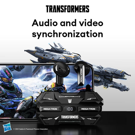 Choice TRANSFORMERS TF-T51 &ndash; Low Latency Gaming Earbuds