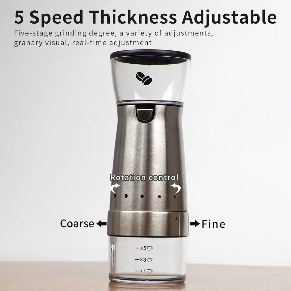 Choice Electric Coffee Grinder &ndash; USB Rechargeable Portable Default Title